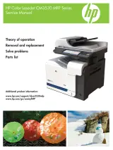 HP Color LaserJet CM3530 MFP / CM3530fs MFP (2008) Service Manual (P/N CC519-91013) – preview page 1
