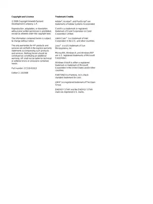 HP Color LaserJet CM3530 MFP Service Manual - Comprehensive Guide for Optimal Performance Preview image 4