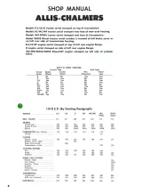 Allis-Chalmers B C CA G RC WC WF WD WD45 WD45D Tractor 1933–1958 Shop Manual OEM – preview page 2