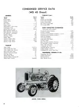 Allis-Chalmers B C CA G RC WC WF WD WD45 WD45D Tractor 1933–1958 Shop Manual OEM – preview page 4