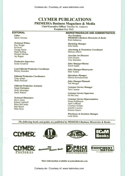 1985-2000 Yamaha XT350, TT350 repair manual Preview image 4