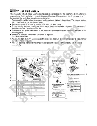 2009-2010 Yamaha V-Star 950, XVS95Y, XVS95CTY service manual Preview image 4
