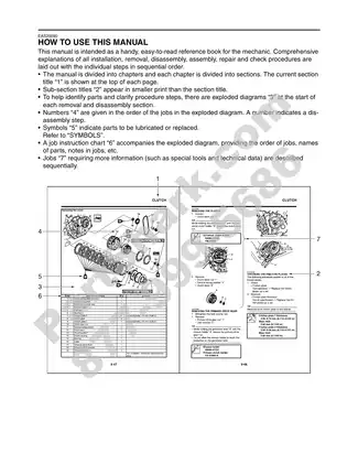 Yamaha XVS95Y(C) / XVS95CTY(C) Service Manual - Comprehensive Repair Guide Preview image 4