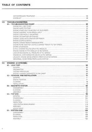 2004 Bombardier GTI, GTX, RXP, 3D RFI, XP Sea Doo shop manual Preview image 5