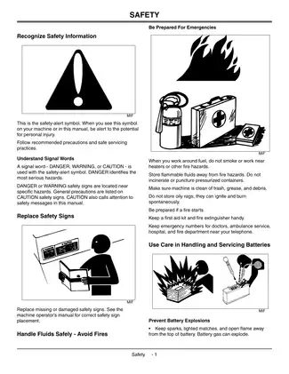 John Deere 3215, 3215A, 3215B, 3225B, 3235, 3235A, 3235B Lightweight Fairway Mower technical manual Preview image 5