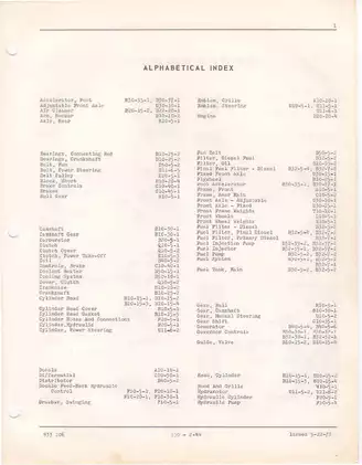 Oliver 2-44 Tractor Parts Catalog Manual (Form No. 433 106) Preview image 2