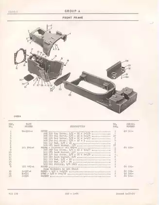 Oliver 2-44 Tractor Parts Catalog Manual (Form No. 433 106) Preview image 4