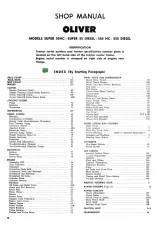 Oliver SUPER 55HC / SUPER 55 DIESEL / 550 HC / 550 DIESEL Shop Manual (P/N 1LS1701C) – preview page 2