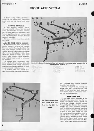 1954-1958 Oliver™ Super 55HC, Super 55 Diesel, 550 HC, 550 tractor shop manual Preview image 4