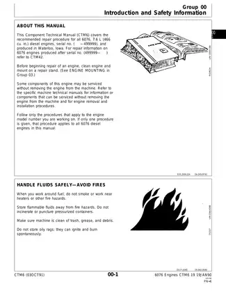 John Deere 6076 engine technical repair manual Preview image 5