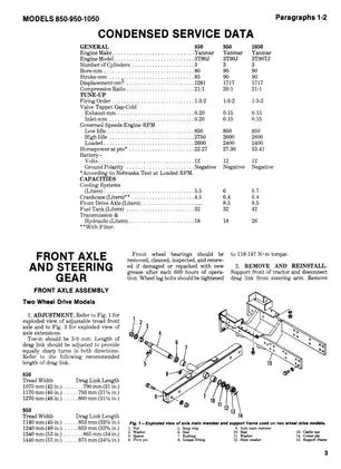 John Deere 850, 950, 1050 tractor shop manual Preview image 3