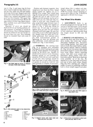 John Deere 850, 950, 1050 tractor shop manual Preview image 4