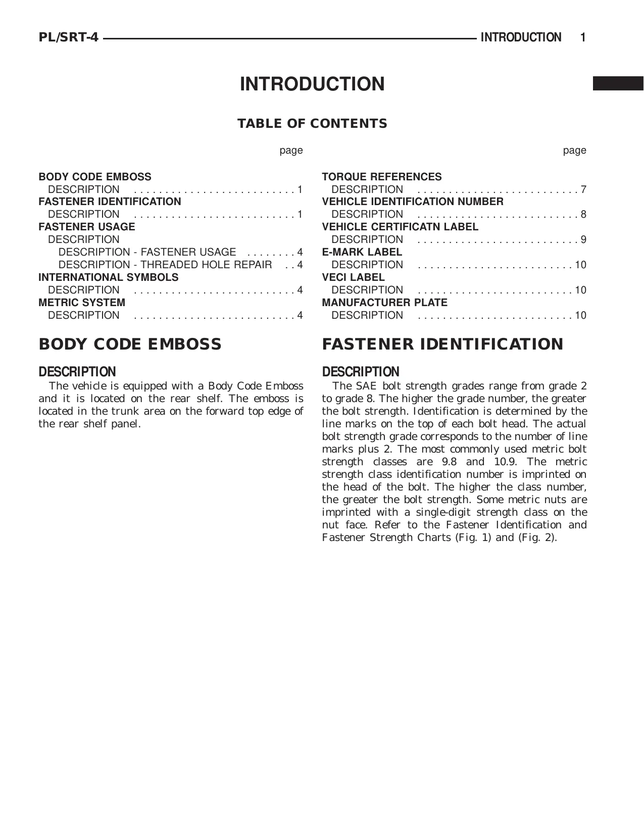 2000-2005 Dodge Neon manual