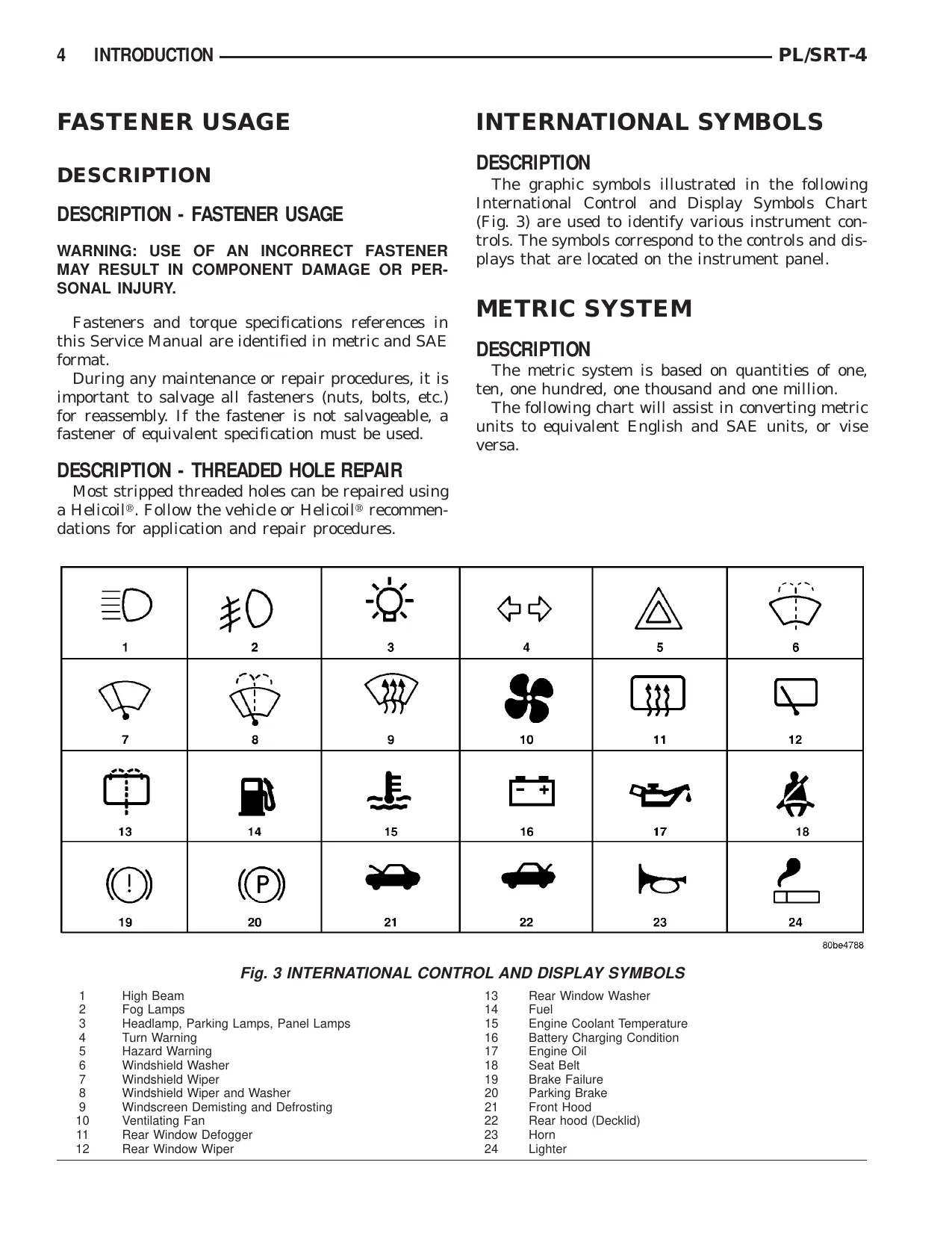 2000-2005 Dodge Neon manual Preview image 4