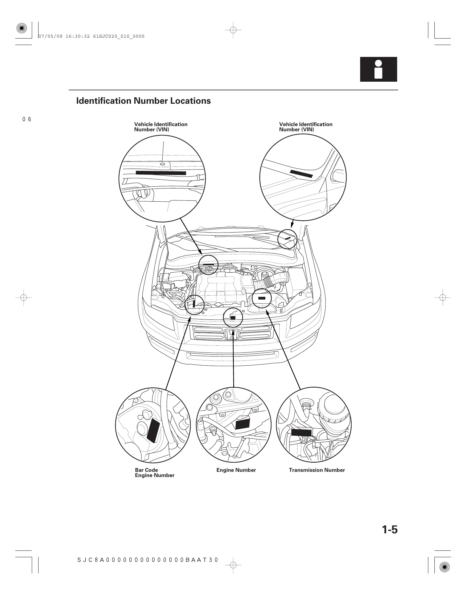 2006-2008 Honda Ridgeline repair manual Preview image 5