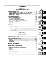 2000–2005 Yamaha Kodiak 400 YFM400FW ATV Service & Repair Manual with Supplement (P/N LIT-11616-08-73, LIT-11616-10-01) – preview page 3