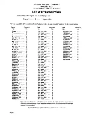 Comprehensive Cessna 172 Service Manual & Illustrated Parts Catalog Preview image 2