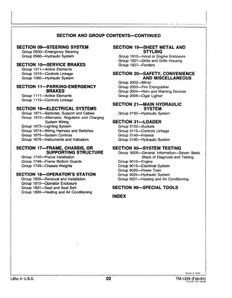 John Deere 644C Wheel Loader, 646C compactor technical manual Preview image 4