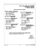 John Deere 444D, 544D, and 644D Loader 1985–1987 Factory Workshop Technical Manual (P/N TM-1341) – preview page 2