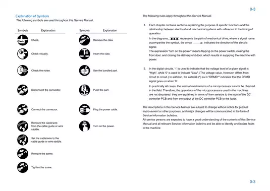 Canon imageRUNNER 2530/2525/2520 Series Service Manual - Comprehensive Guide for Technical Support Preview image 3