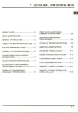 2004–2005 Honda TRX450R ATV Service Manual (P/N 61HP101) – preview page 4