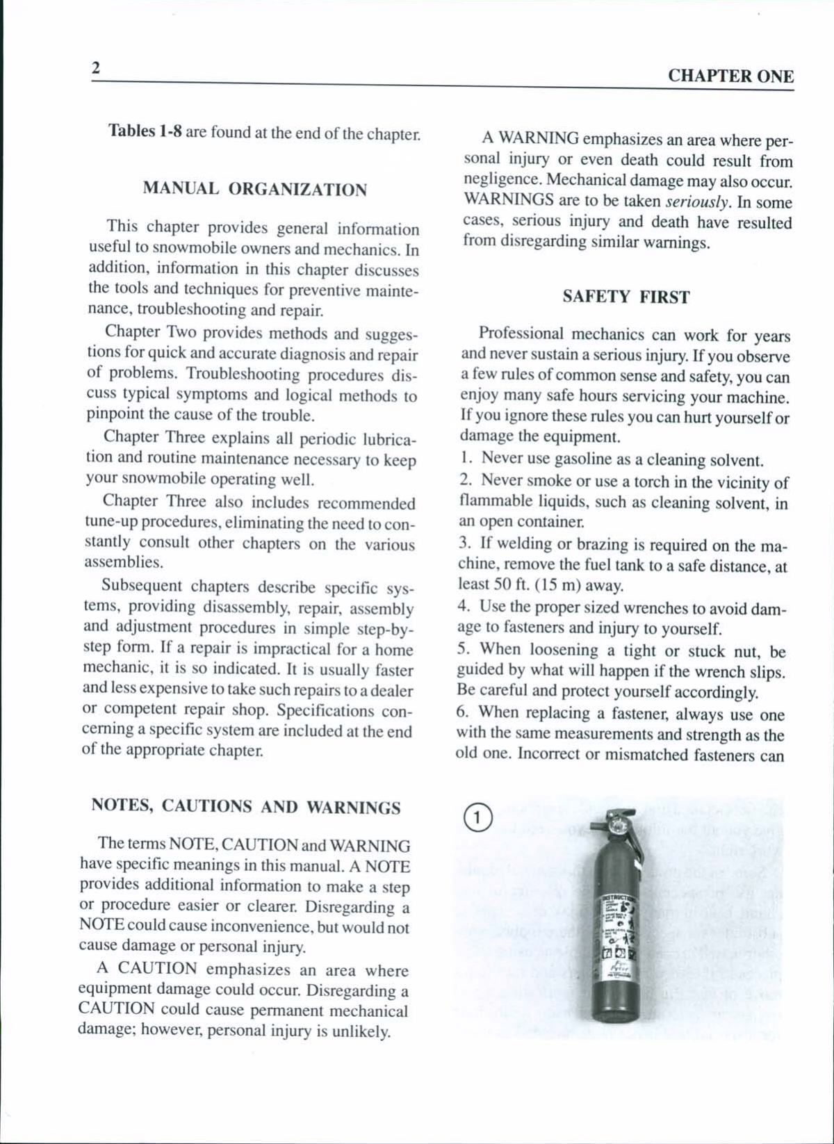 1990-1995 Ski-Doo Formula snowmobile repair manual Preview image 2