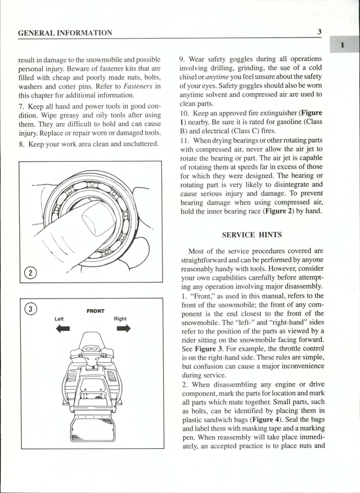 1990-1995 Ski-Doo Formula snowmobile repair manual Preview image 3