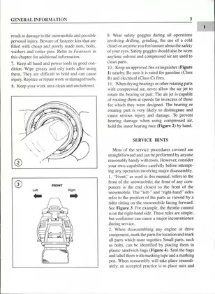 Comprehensive Service Manual for Ski-Doo Snowmobiles (1990-1995 Models) Preview image 3