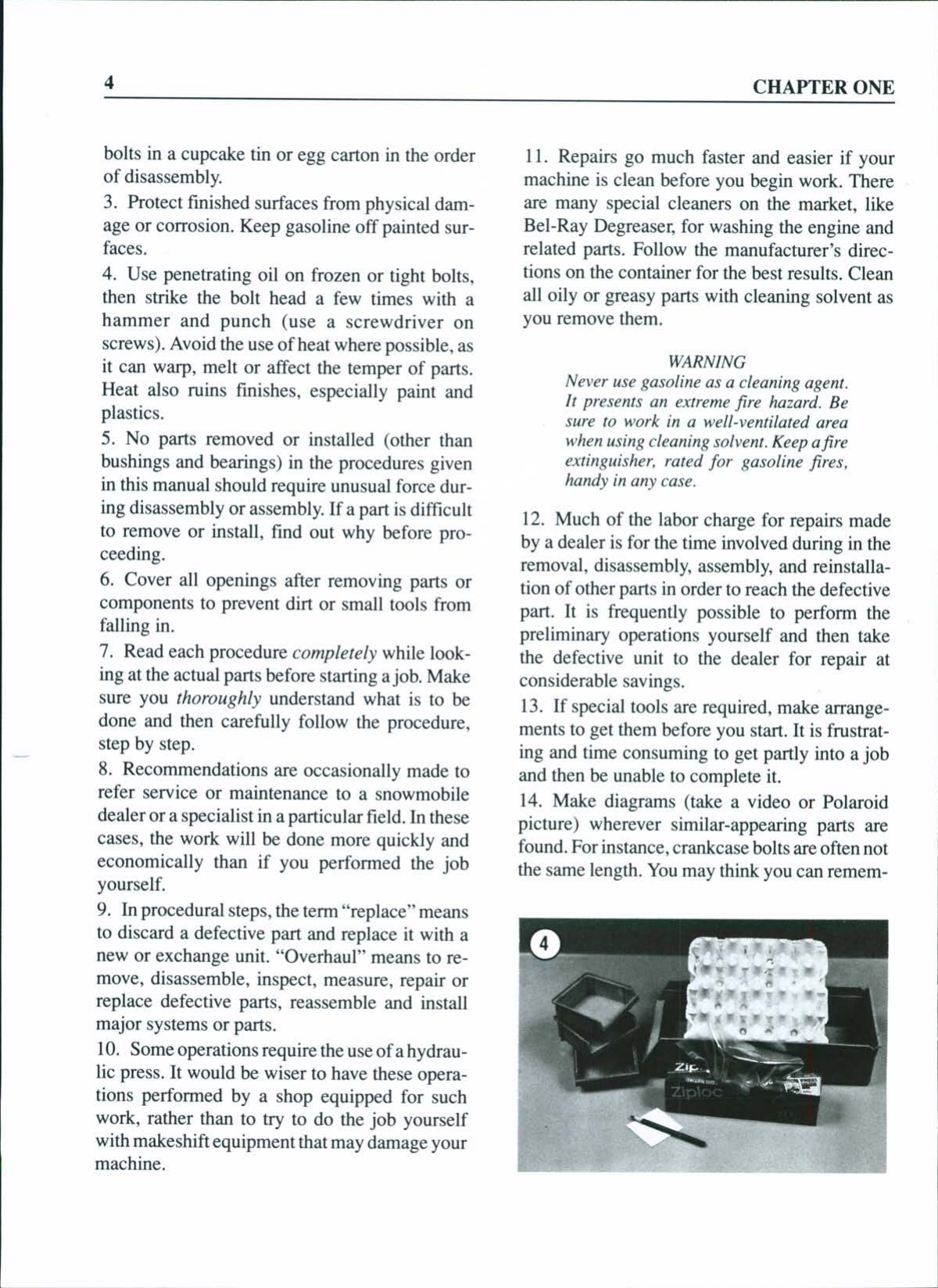 1990-1995 Ski-Doo Formula snowmobile repair manual Preview image 4