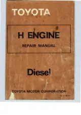 1975–1979 Toyota Land Cruiser HJ45 / HJ47 Diesel Engine Service & Repair Manual (PN 98112E, 98154) – preview page 1