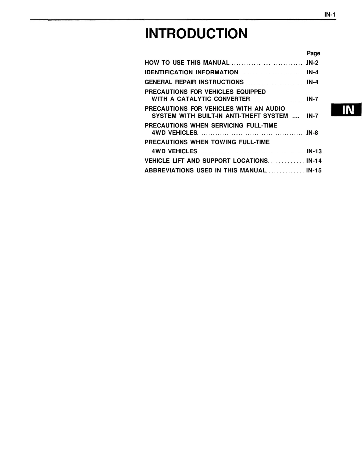 1993-1997 Toyota Land Cruiser FZJ80 repair manual Preview image 5