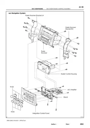Air Conditioning Manual for Toyota Land Cruiser: 1998-2007 Preview image 3