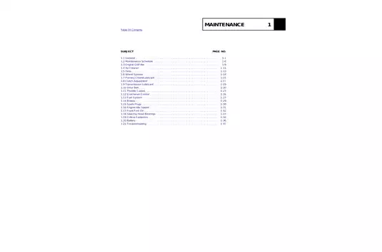 Harley-Davidson Touring Models 2000-2006 Service Manual Preview image 3