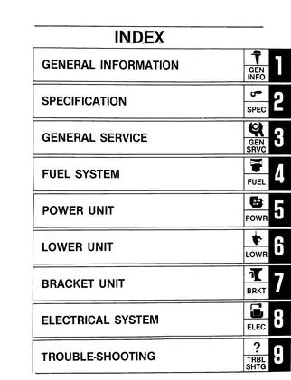 Yamaha Marine CV25 outboard motor service manual Preview image 5