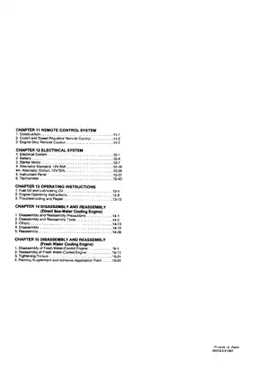 Yanmar 1GM10, 2GM20, 3GM30, 3HM35 marine diesel engine service manual Preview image 4