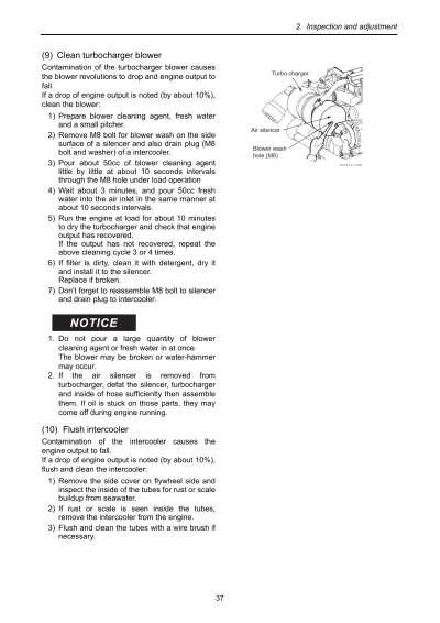 Yanmar 6LY3 Series Marine Diesel Engine Service & Repair Manual (OBLY3-G00100)
