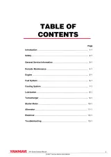 Yanmar JH4 Series Marine Engine Service Manual 2007 (P/N 0BJH4-G00102) – preview page 3
