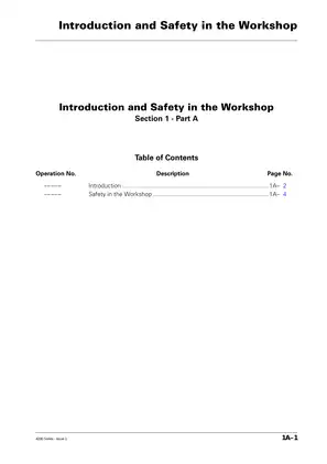 Massey Ferguson 4200 Series Tractor Workshop Manual Preview image 5