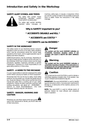 Massey Ferguson 3615, 3625, 3635, 3645 tractor workshop manual Preview image 4