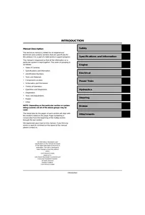 John Deere fairway 3225C, 3245C, 3235C mower technical service manual Preview image 3