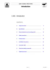 1999–2001 Massey Ferguson Tractor Workshop Service Manual (AGCO) – preview page 3