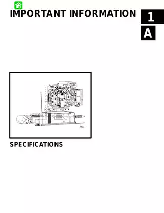 1997-2000 Mercury Marine 175 XR Sport Jet engine service manual Preview image 1