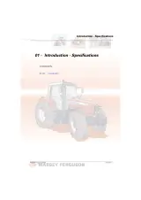 Massey Ferguson 7465, 7475, 7480, 7485, 7490, and 7495 Tractor Workshop Service & Repair Manual (P/N 3378553M4) – preview page 3