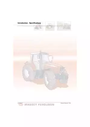 Massey Ferguson 7465, 7470, 7475, 7480, 7485, 7490, 7495 tractor workshop service manual Preview image 4