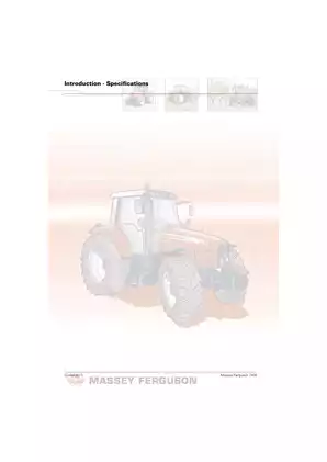 Massey Ferguson 7400 Workshop Service Manual - Complete Guide to Maintenance and Repair Preview image 4