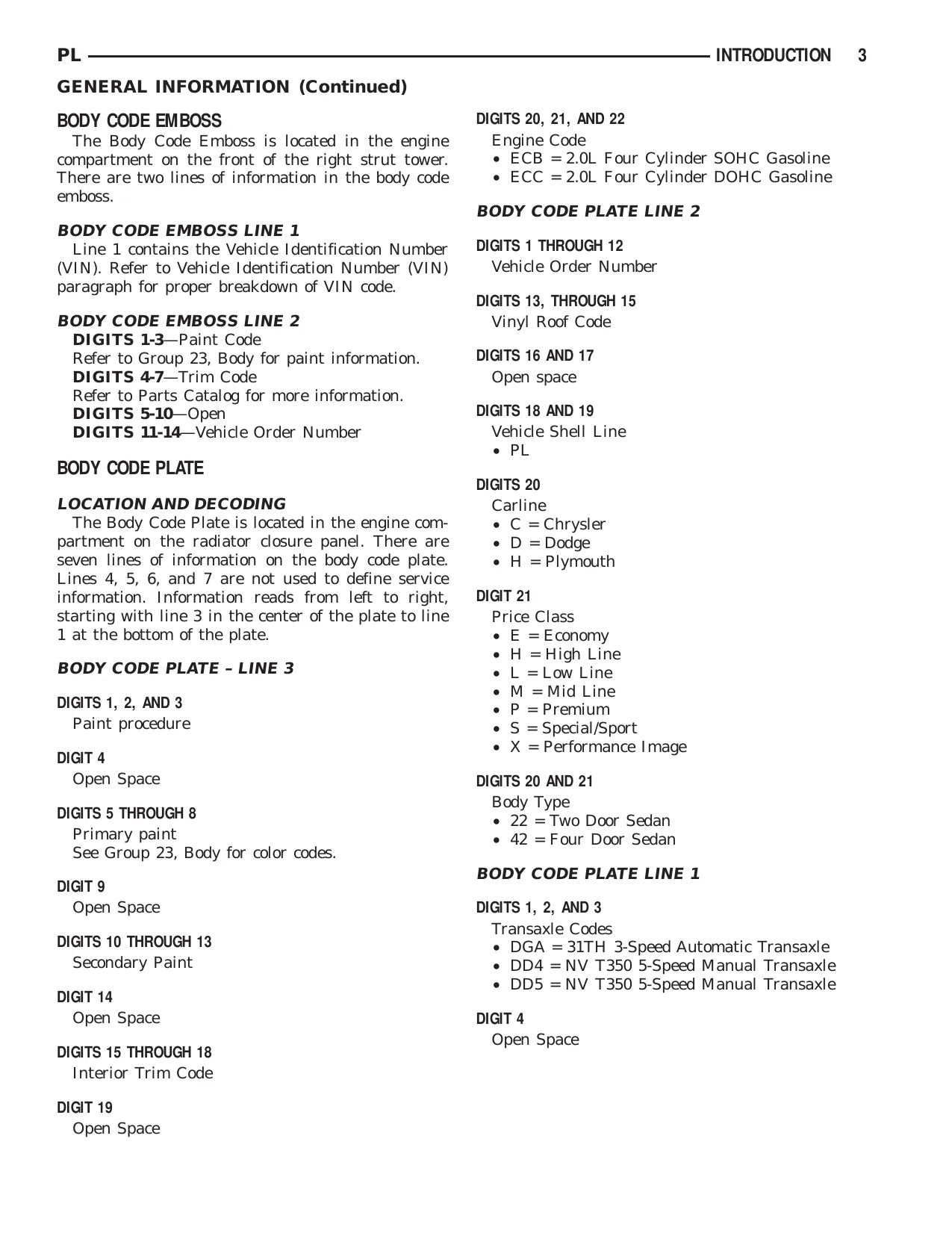 1995-1999 Dodge Neon shop manual Preview image 4