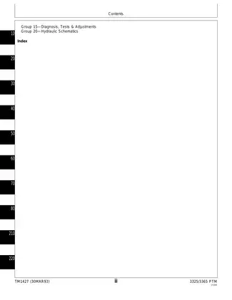 John Deere 3325/3365 Professional Turf Mower Service Manual (TM1427) Preview image 4