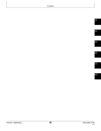 John Deere 3325/3365 Professional Turf Mower Service Manual (TM1427) Preview image 5