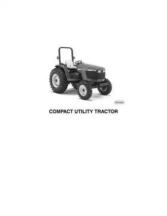 John Deere 4500, 4600, 4700 compact utility tractor technical repair manual Preview image 2
