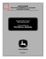 John Deere 4510, 4610, 4710 Compact Utility Tractor Technical Manual (P/N TM1986) – preview page 1